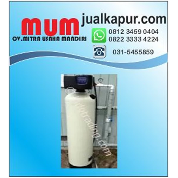 Water filters for removal of iron and manganese 