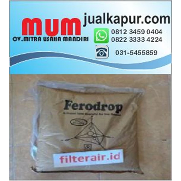 Ferodrop iron removal filter media